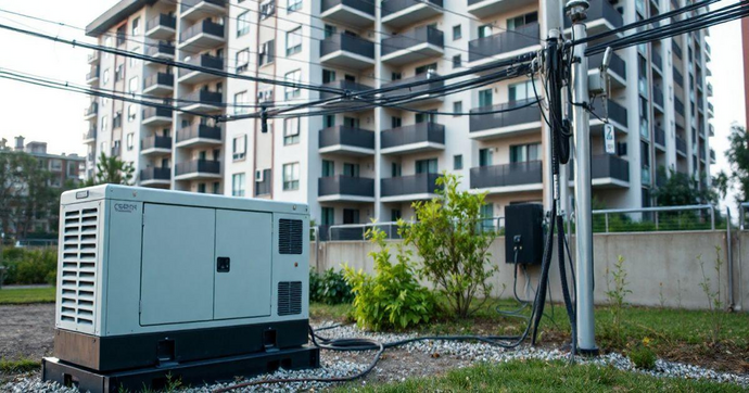 Gerador de Energia para Condom&iacute;nio