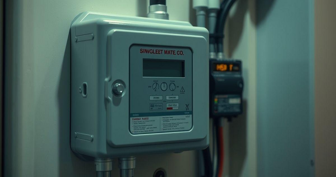 Caixa para Medidor de Energia Monof&aacute;sico