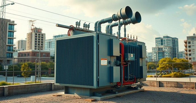 Transformador de distribui&ccedil;&atilde;o &eacute; essencial para efici&ecirc;ncia energ&eacute;tica e seguran&ccedil;a el&eacute;trica
