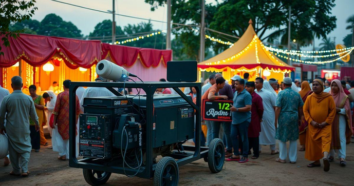 Gerador para Eventos: Como Escolher o Ideal para Sua Festa ou Evento Corporativo