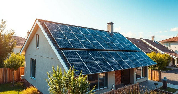 Placa solar venda impulsiona economia e sustentabilidade em sua casa