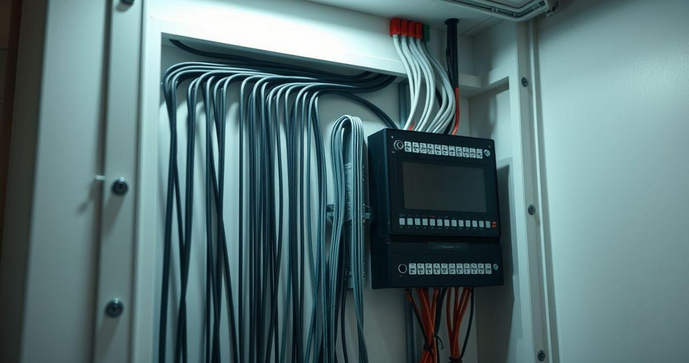 Quadro de ilumina&ccedil;&atilde;o e tomadas como otimizar seu uso