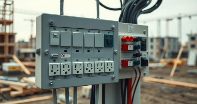 Quadro de tomadas para canteiro de obras: como escolher o ideal para sua construção