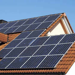 Placa de energia solar industrial